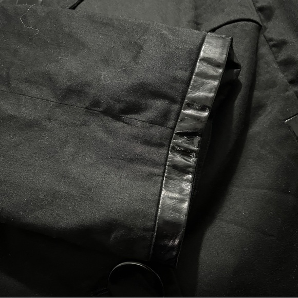 Sandro Sportswear Cotton Quarter Sleeve Crop Lightweight Evening Jacket - Picture 10 of 16